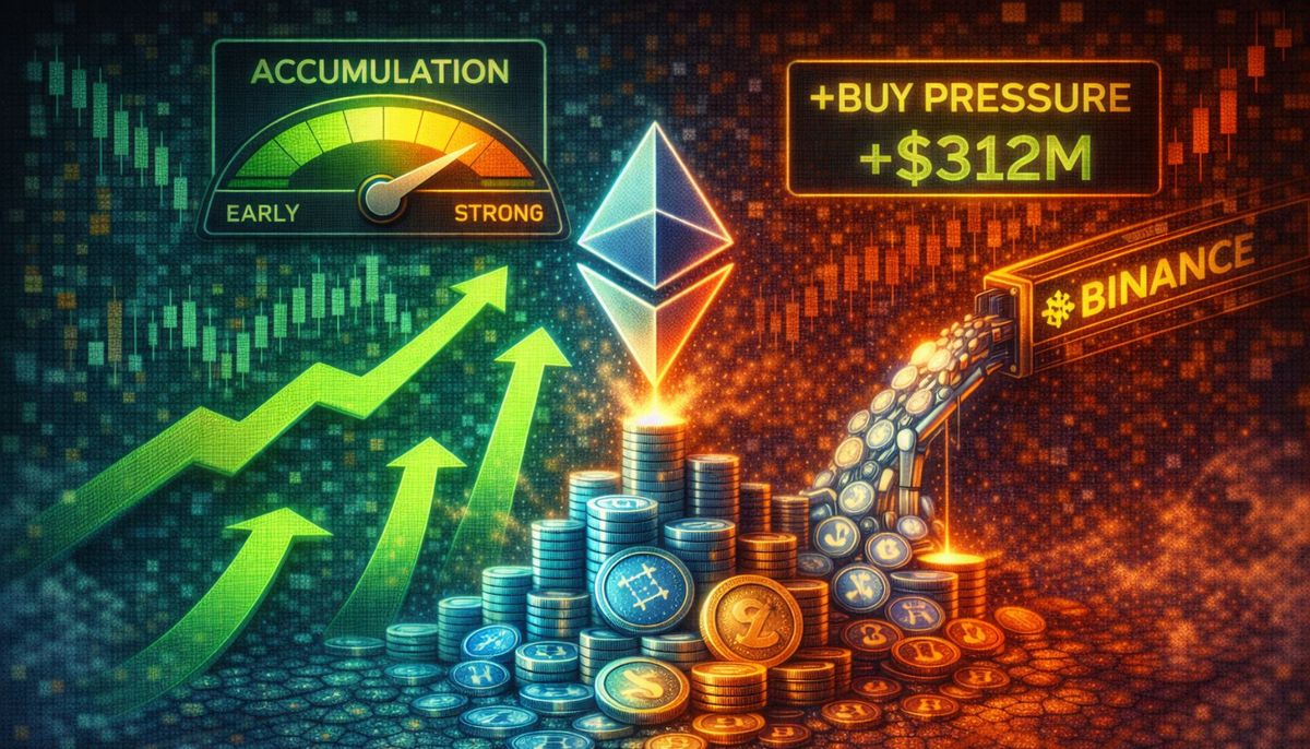 Ethereum Shows Early Accumulation Signals As Binance Buy Pressure Intensifies | Bitcoinist.com