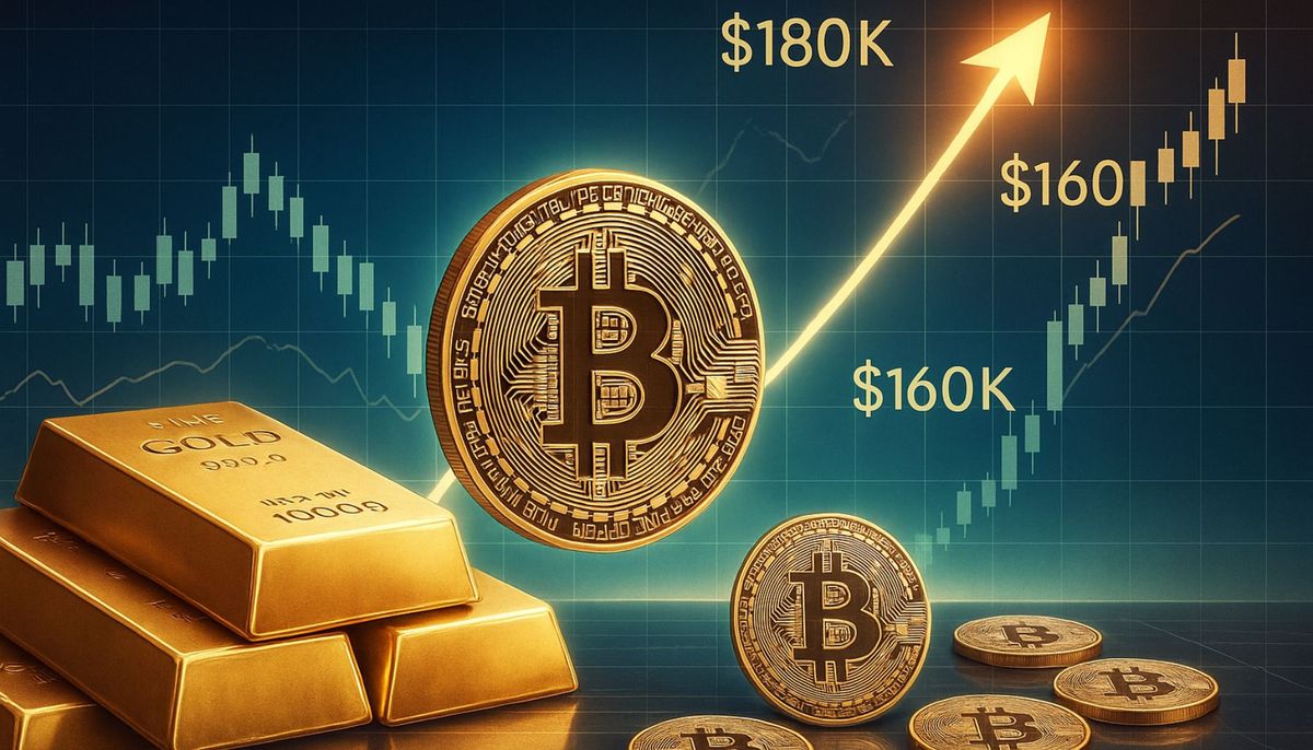 Bitcoin Mirrors Gold’s Path – Analyst Sets Cycle Top Targets At 0K-0K | Bitcoinist.com