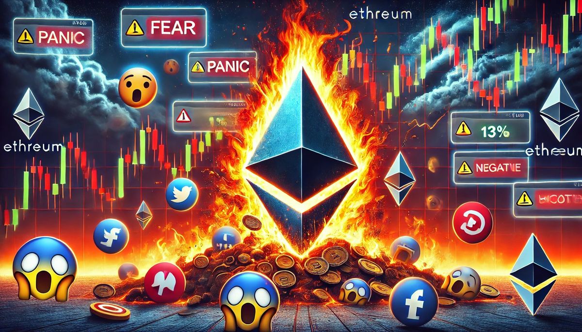 Ethereum FUD Spikes After 13% Price Drop: Bottom Signal? Ethereum FUD Spikes After 13% Price Drop: Bottom Signal?
