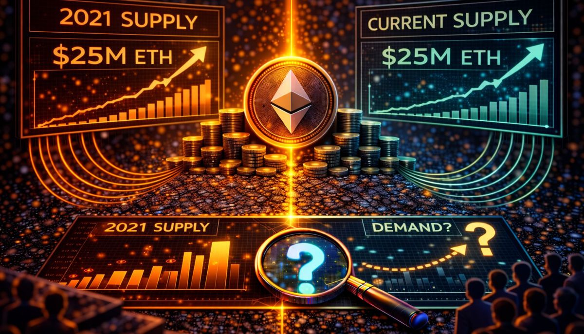 Ethereum Exchange Supply Is Back to 2021 Levels: Learn What Happens When Demand Returns | Bitcoinist.com