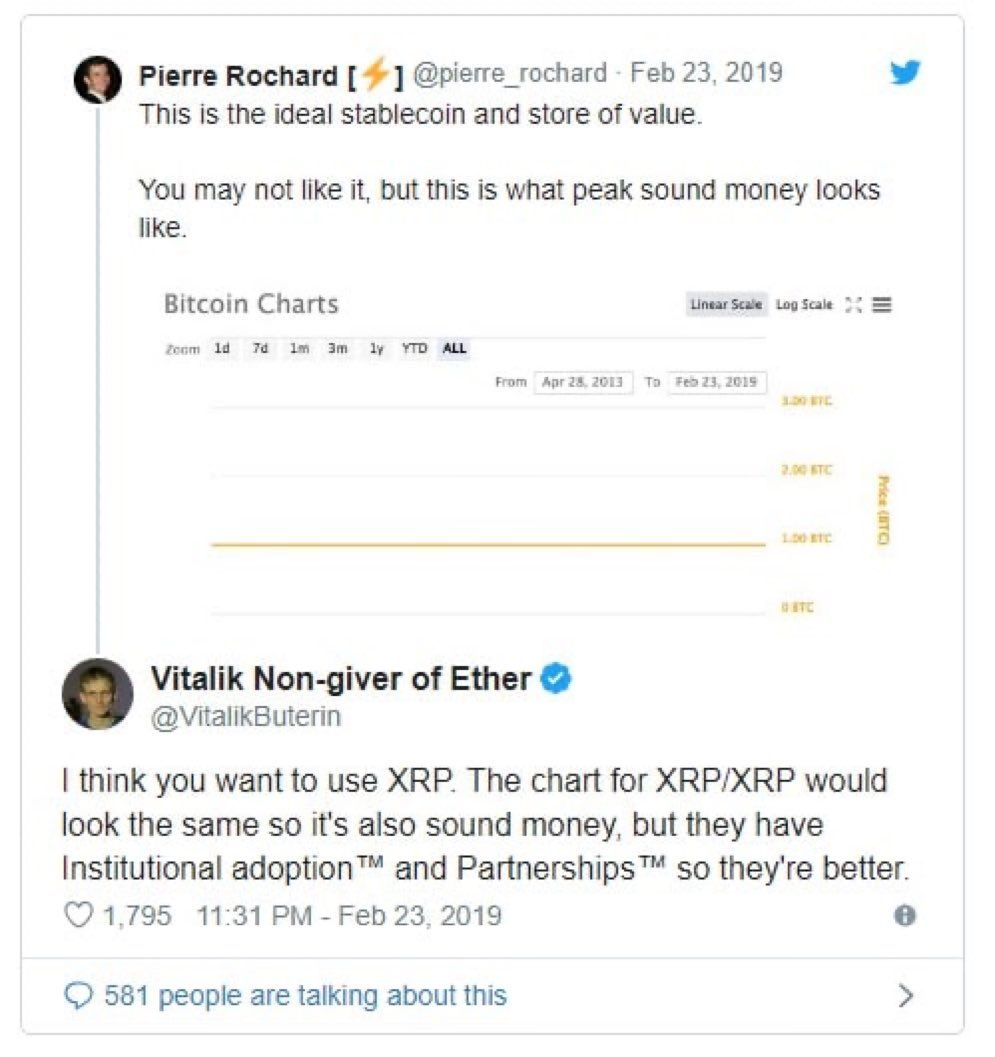 ‘Ripple Is The Internet Of Value’ Ethereum Founder Vitalik Buterin Says In Recovered Video | Bitcoinist.com 1 Ripple Ethereum founder