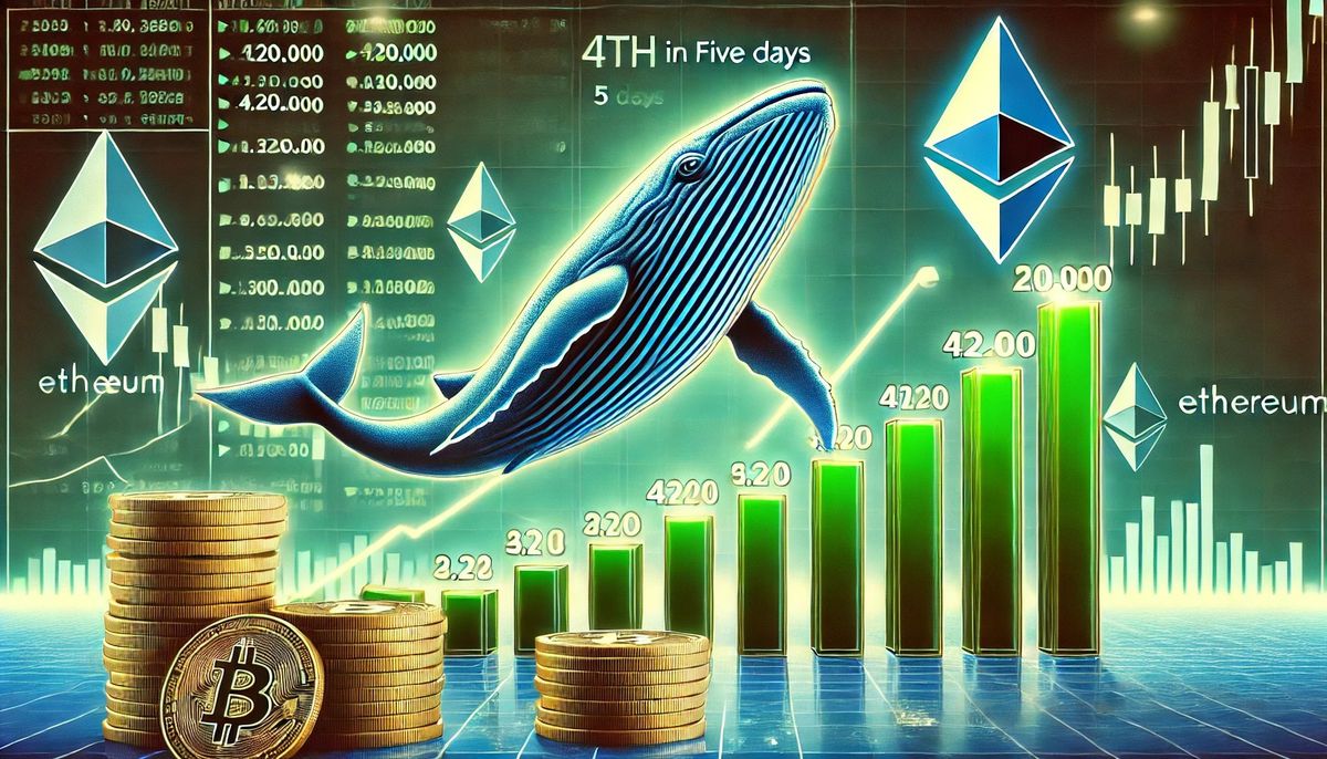 Whales Accumulate Over 420,000 Ethereum In Five Days – Rally On The Horizon? | Bitcoinist.com
