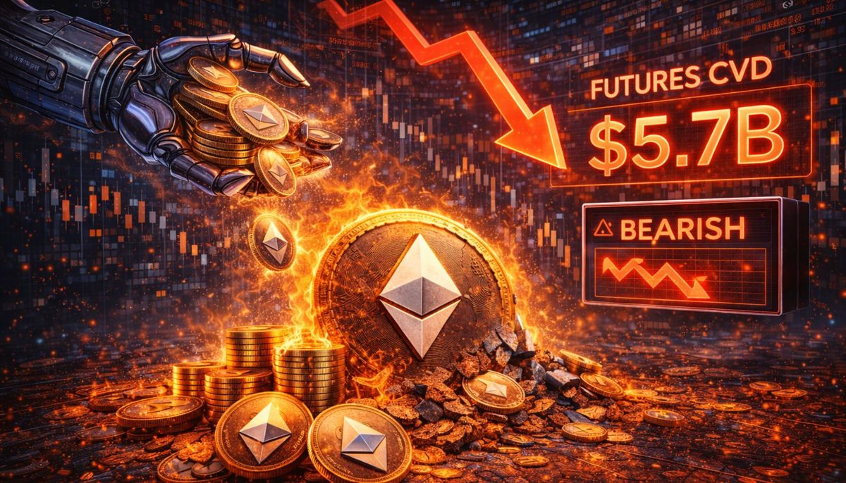 Smart Money Still Selling Ethereum? Futures CVD Shows .7B Bearish Pressure | Bitcoinist.com
