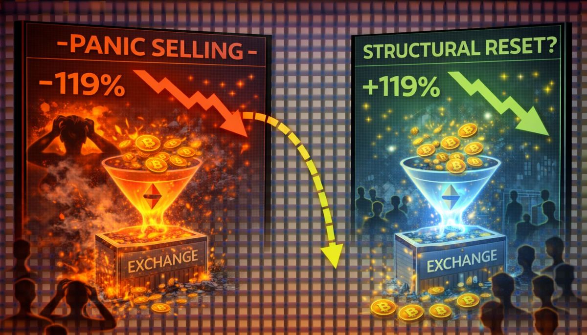 Ethereum Exchange Deposits Hit A Six-Month High: Panic Selling Or Structural Reset? | Bitcoinist.com