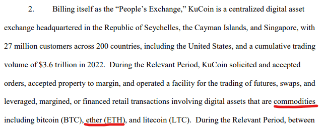 Ethereum Designated As Commodity By CFTC, Triggering Regulatory Conflict With SEC | Bitcoinist.com 1 Ethereum