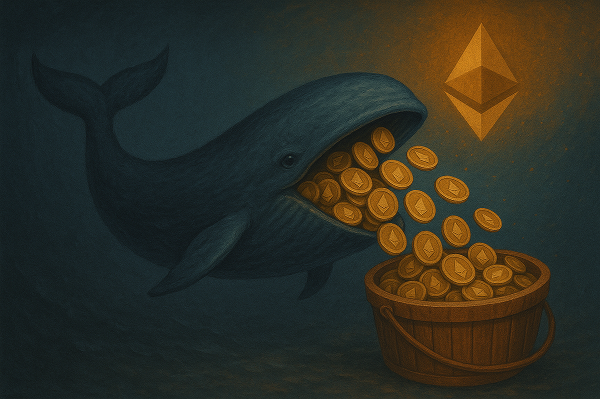 Ethereum Bullish Signal: Whales Scoop Up 200,000 ETH Ethereum Bullish Signal: Whales Scoop Up 200,000 ETH