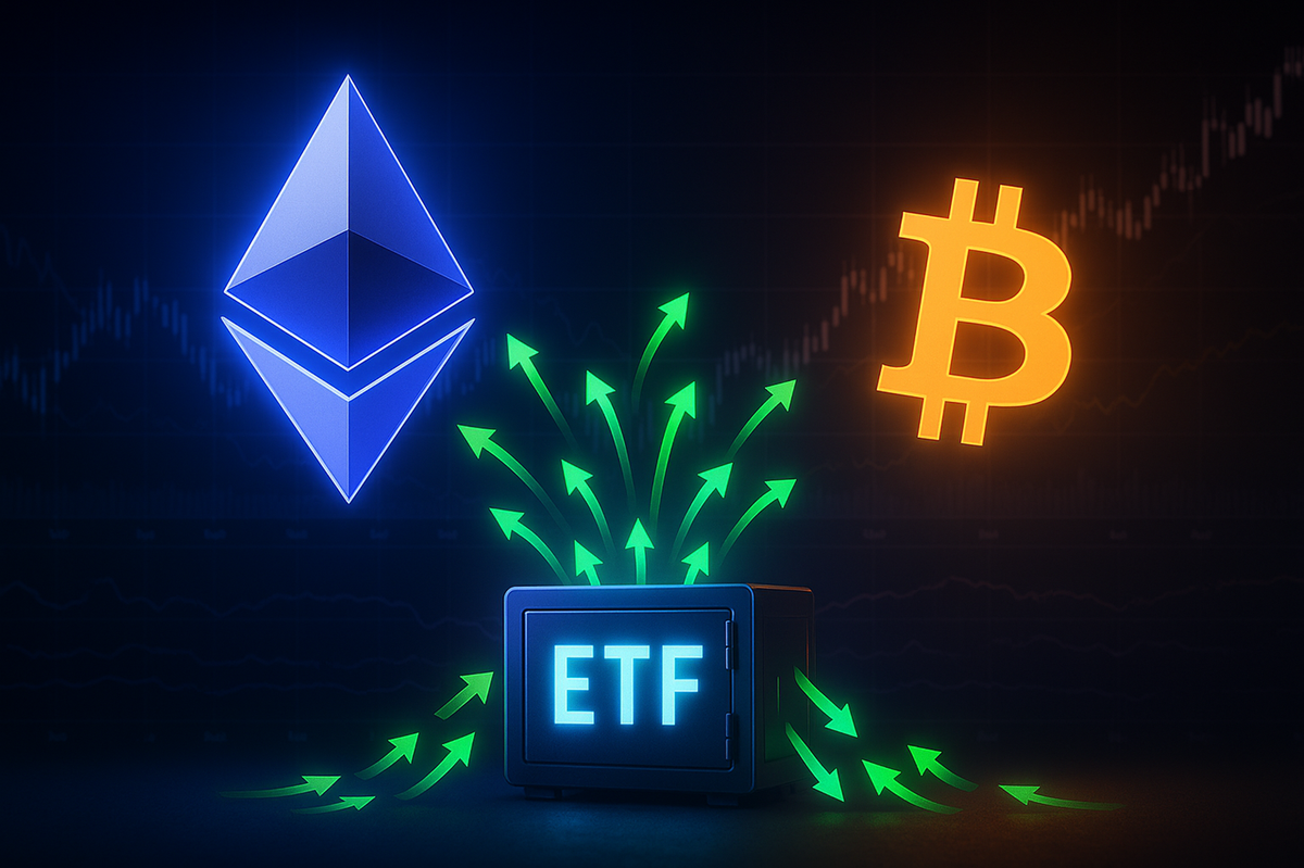 Ethereum ETFs Top BTC For 7 Days In Row As Inflows At 5M