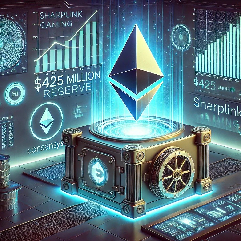 SharpLink Gaming Launches 5 Million Ethereum Reserve Plan with Consensys Backing