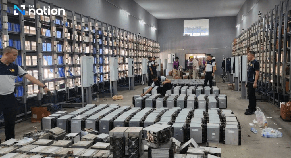 Thai Authorities Raid Bitcoin Mining Farm Over Multi-Million Baht Electricity Theft 1 Bitcoin