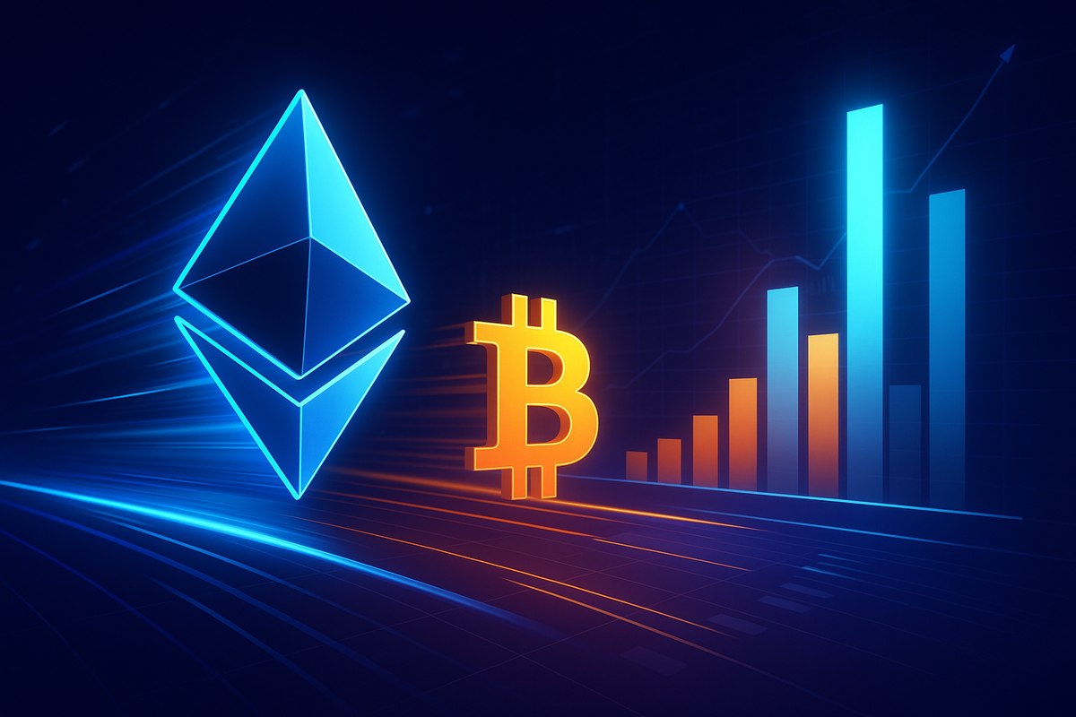 Ethereum Futures Flip Bitcoin: Volume 50% Higher Than BTC’s