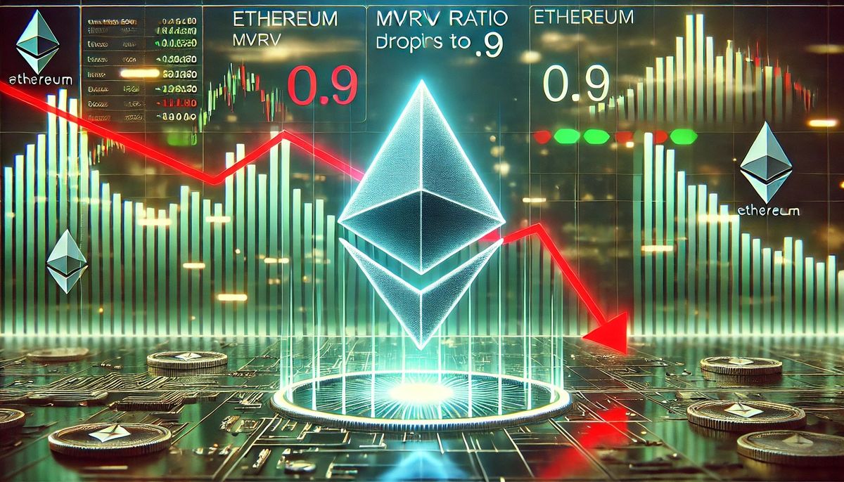 Ethereum MVRV Drops To 0.9: Is This A Bullish Signal?