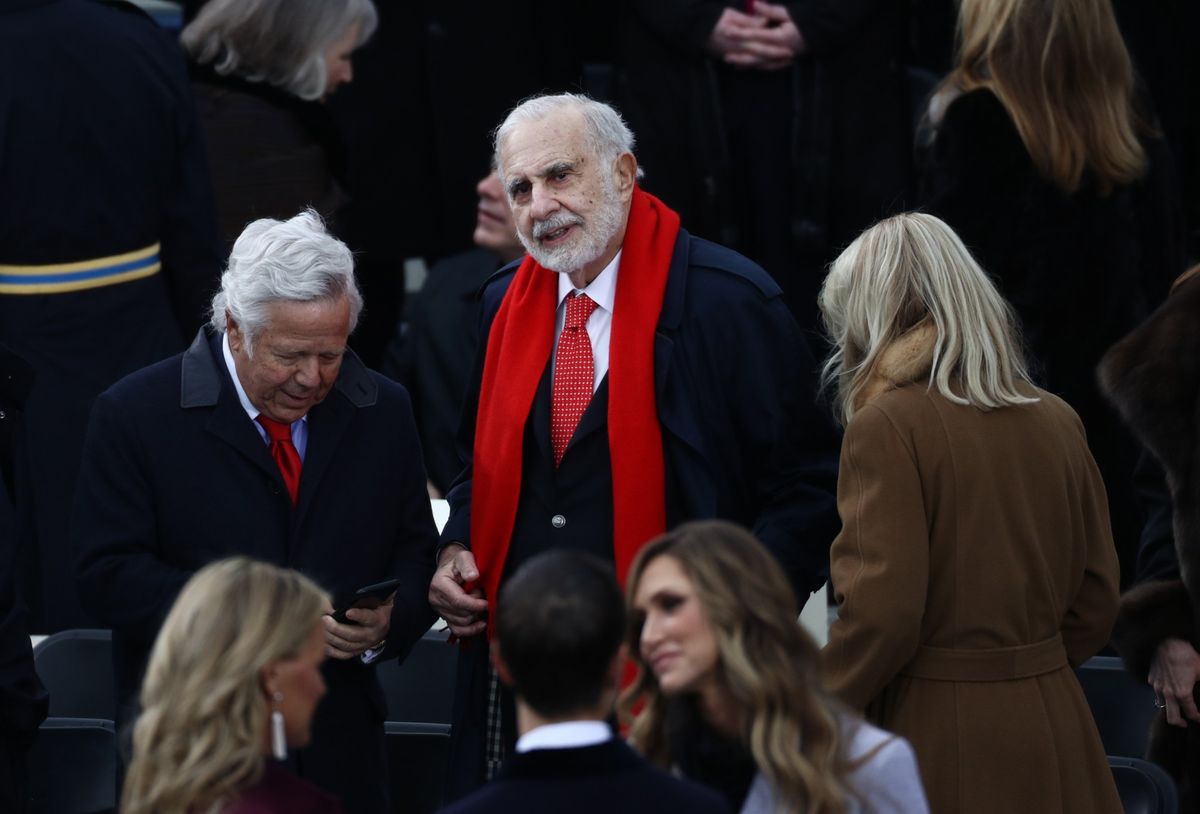 Famed activist investor Carl Icahn promises a 'reset' as his company's shares plunge as much as 37% 1 89bc603e GettyImages 632205454