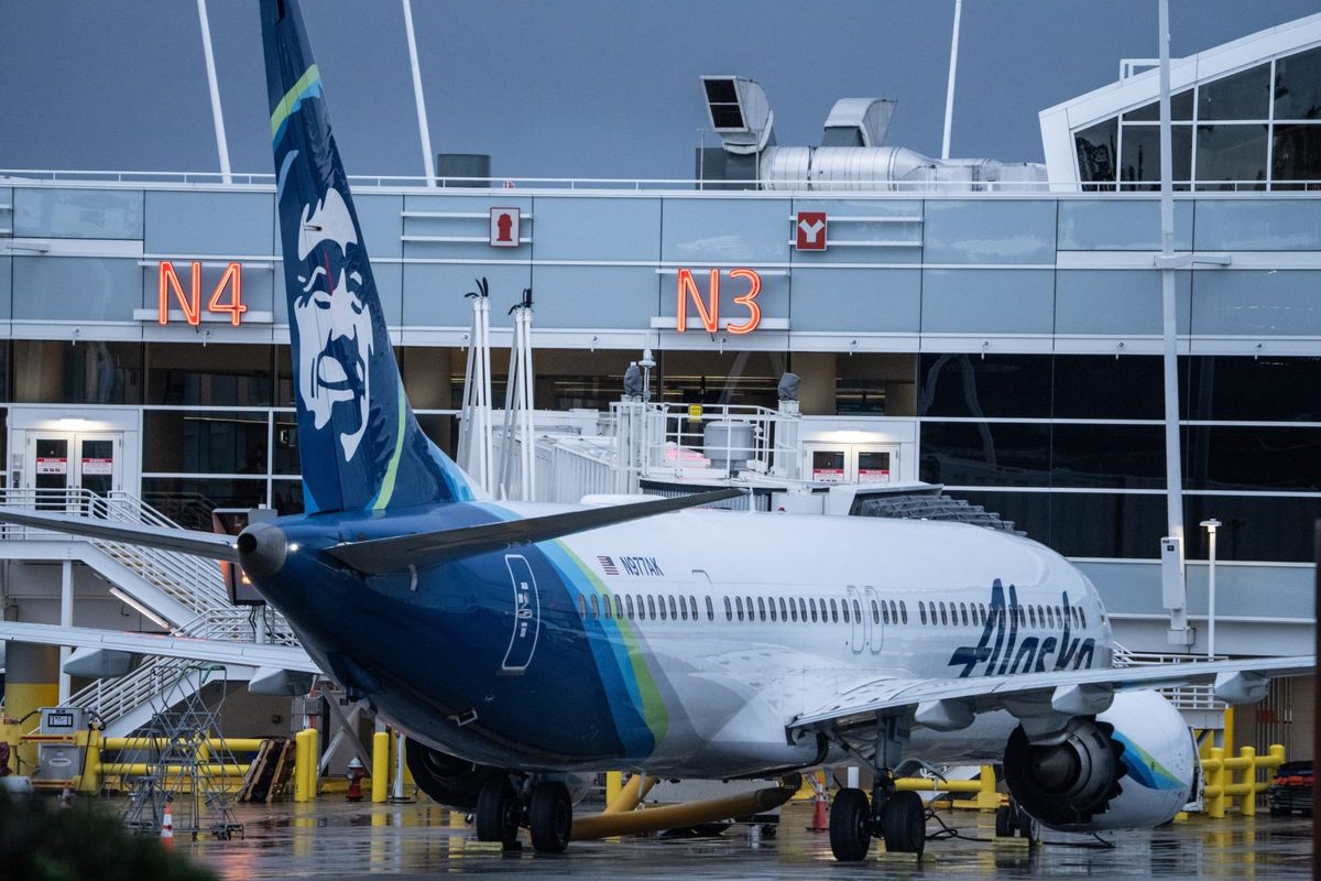 Alaska Airlines passengers 'super confused, concerned, terrified' after giant hole appeared in Boeing 737 Max fuselage in midair 1 cb04b5c6 GettyImages 1905432984 e1704583705597