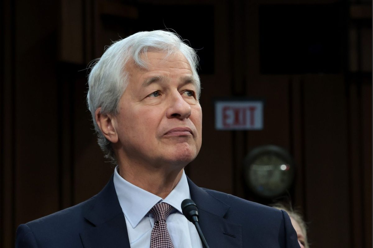 JPMorgan's Jamie Dimon: Not out of the woods on recession, but 'worst case would be stagflation' 1 e0d78d00 GettyImages 1835546589 e1710206930170