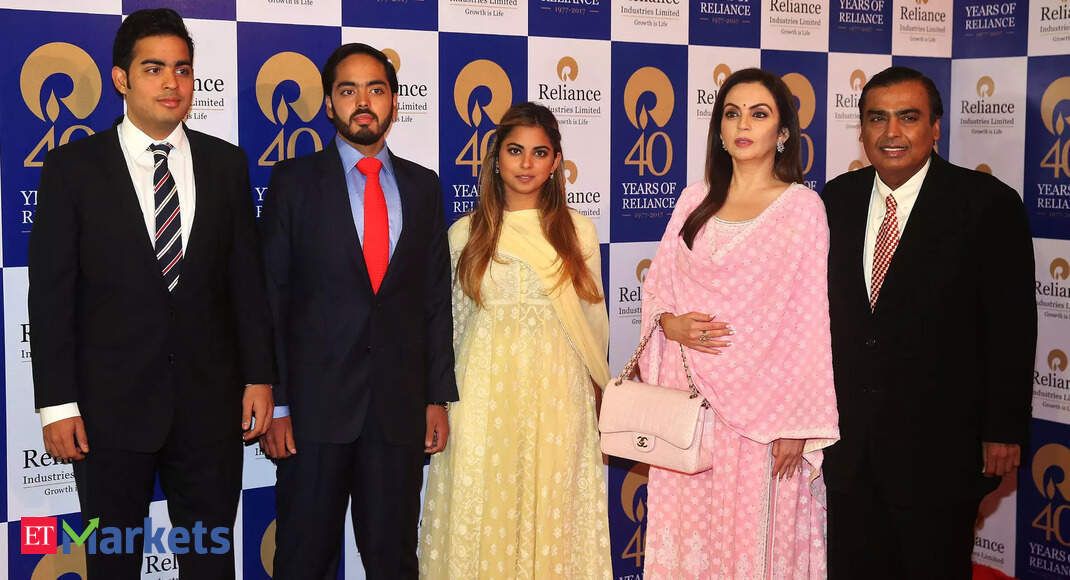 Next generation of Ambanis set to enter RIL boardroom Next generation of Ambanis set to enter RIL boardroom