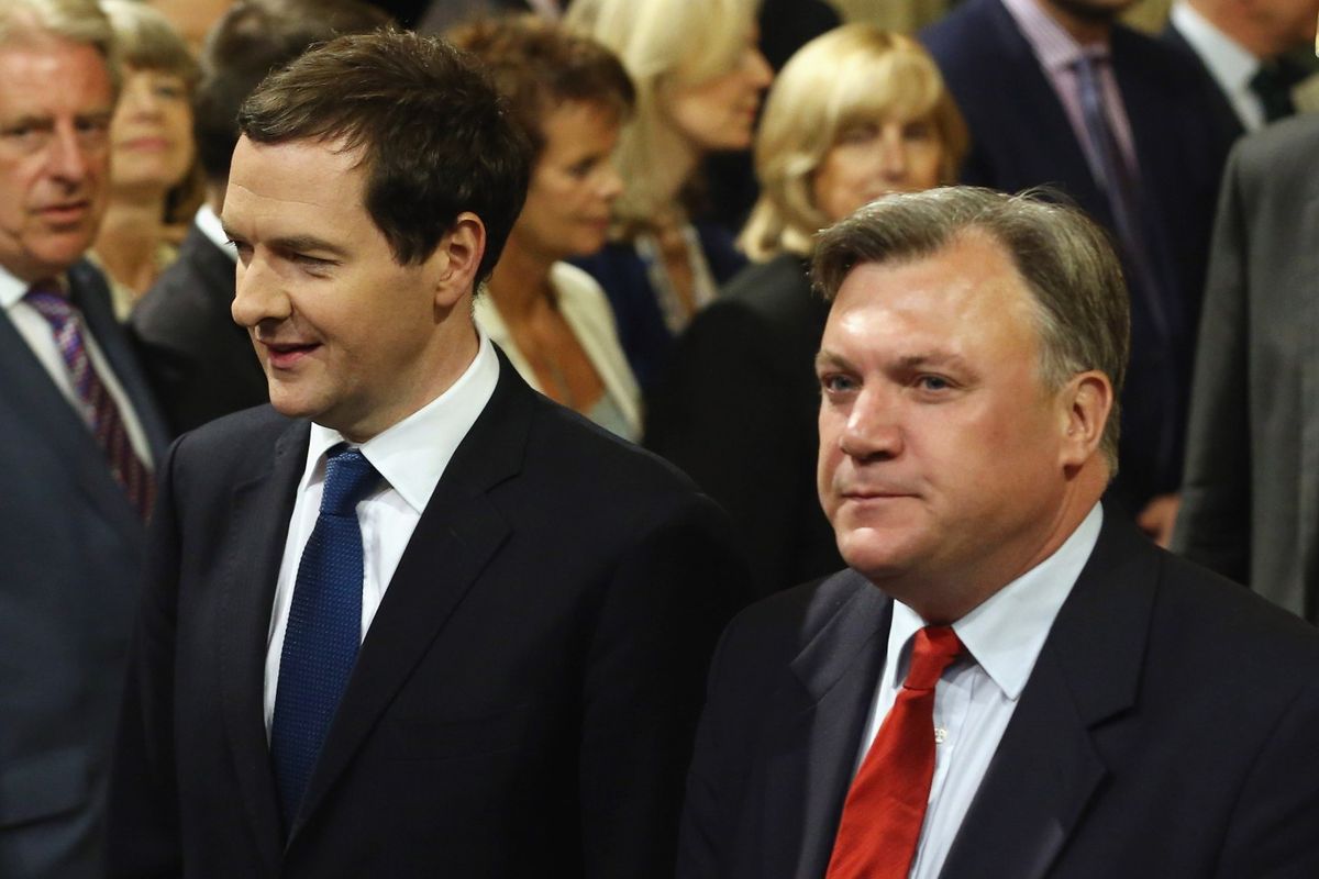 Political podcasting is the hottest career right now 6 Former British politician, George Osborne and politician to presenter to podcaster, Ed Balls.