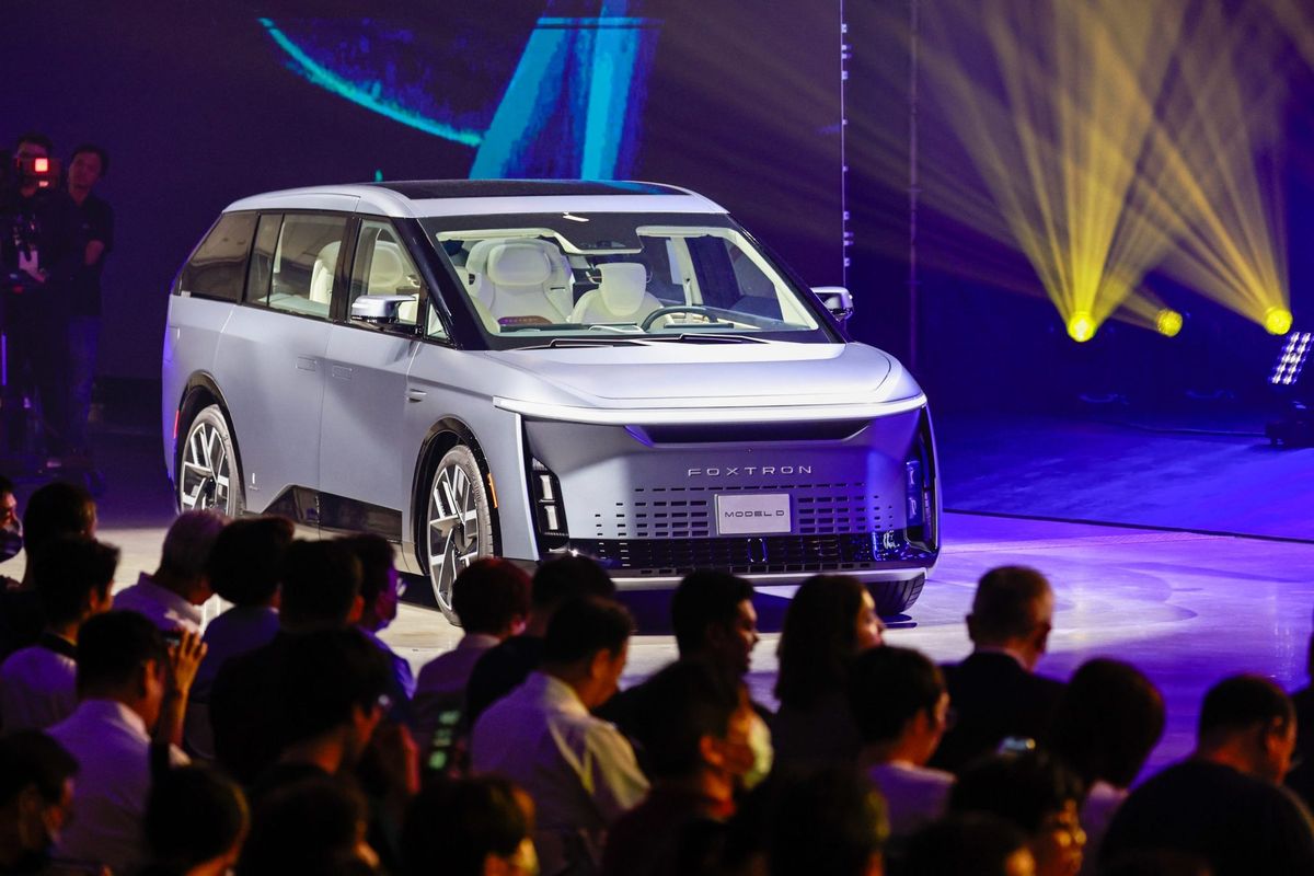 Foxconn said to have approached Nissan to take controlling stake 1 35cd7c7e GettyImages 2176886255 e1734525352969