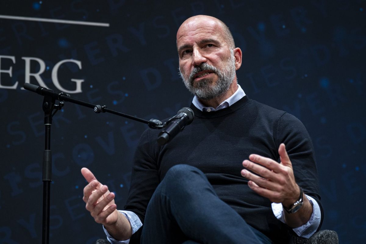 Uber CEO predicts most rides could be robot-operated within 20 years | Fortune 1 7528583e GettyImages 2252649925 e1771867919521
