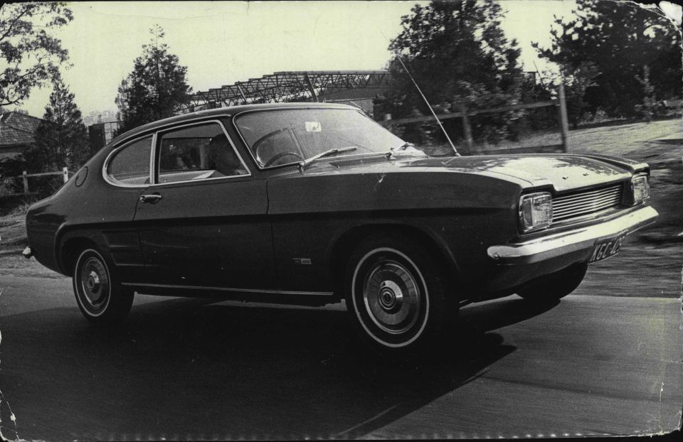 The beloved Ford Capri is back—or is it? 2 The Ford Capri at Lane Cove this morning the car has not been released on the Australian market. April 26, 1969. (Photo by Geoffrey Bull/Fairfax Media via Getty Images).