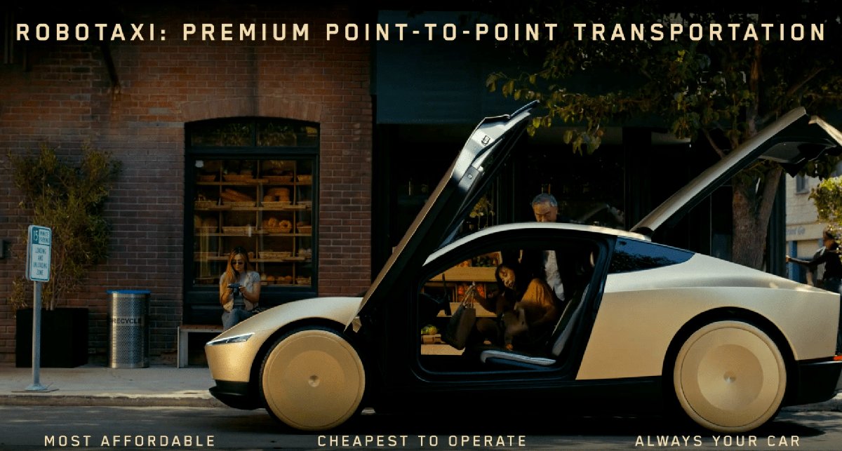 Elon Musk unveils Tesla’s Cybercab—no steering wheel, no pedals 1 84df8564 Screen Shot 2024 10 10 at 8.02.53 PM