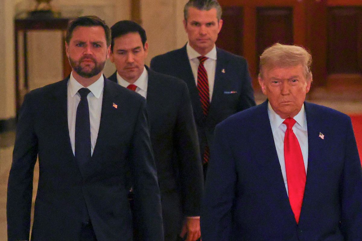 Trump is open to regime change in Iran, after his administration said that wasn't the goal 1 85195c61 AP25173083175850