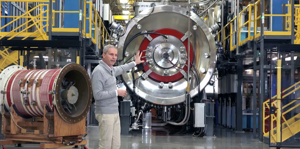 Struggling Trump Media marries nuclear fusion in $6B deal that's ‘ridiculous’ expansion of ‘Trump grift’ or a boost to the tech that changes the world | Fortune 1 CEO Michl Binderbauer shows off TAE Technologies' pilot nuclear energy components.