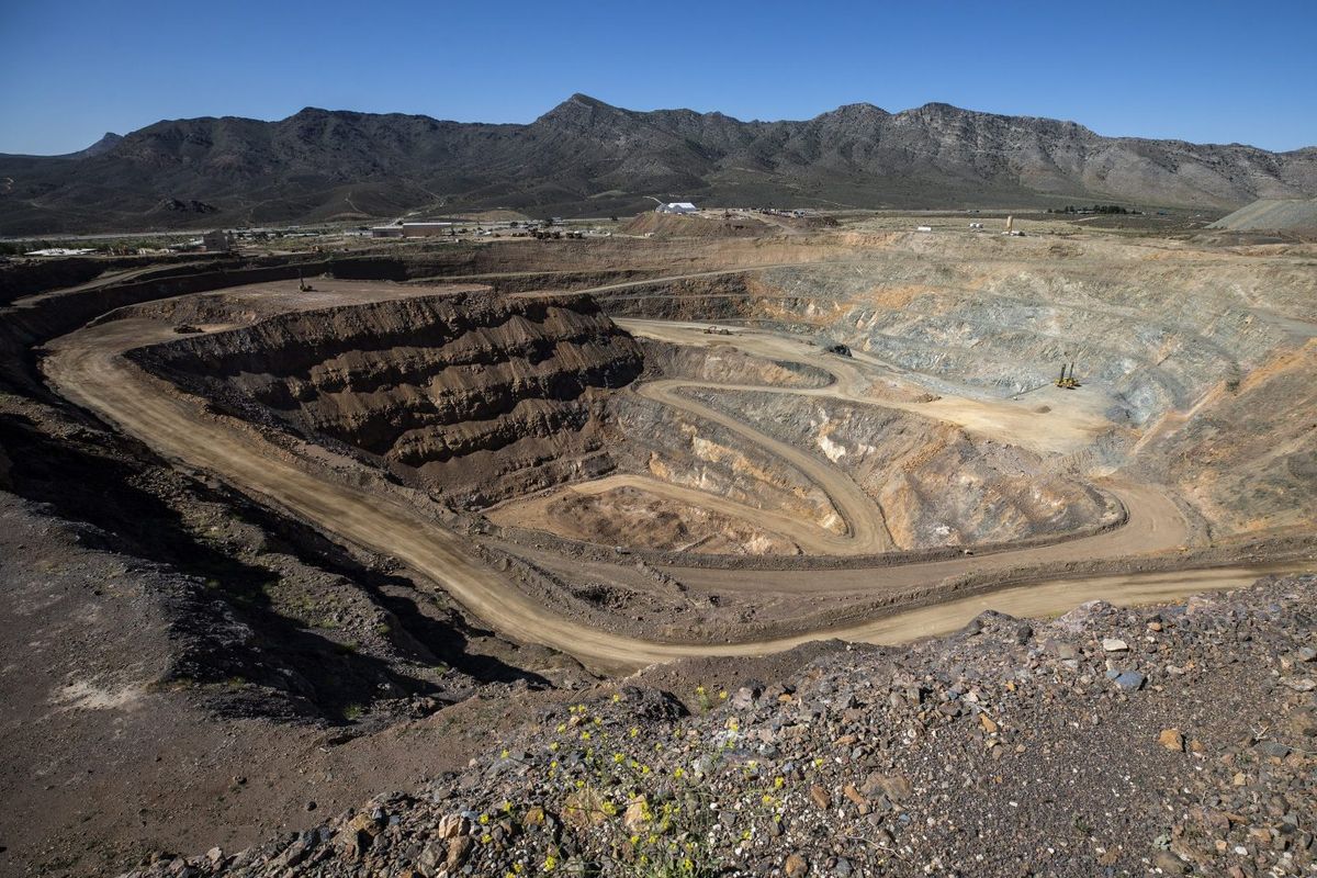 How deals with Apple and Trump's Pentagon turned rare earth miner MP Materials into a red-hot stock 1 MP Materials' Mountain Pass mine is pictured overhead in California.