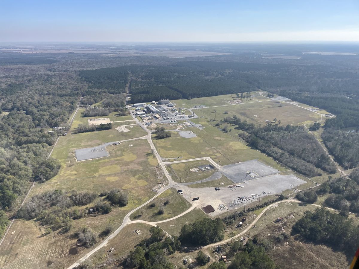 Little-known underground salt caverns could slow the AI boom and its thirst for power | Fortune 1 Enbridge's Egan salt cavern storage complex in Louisiana is about to undergo an expansion.