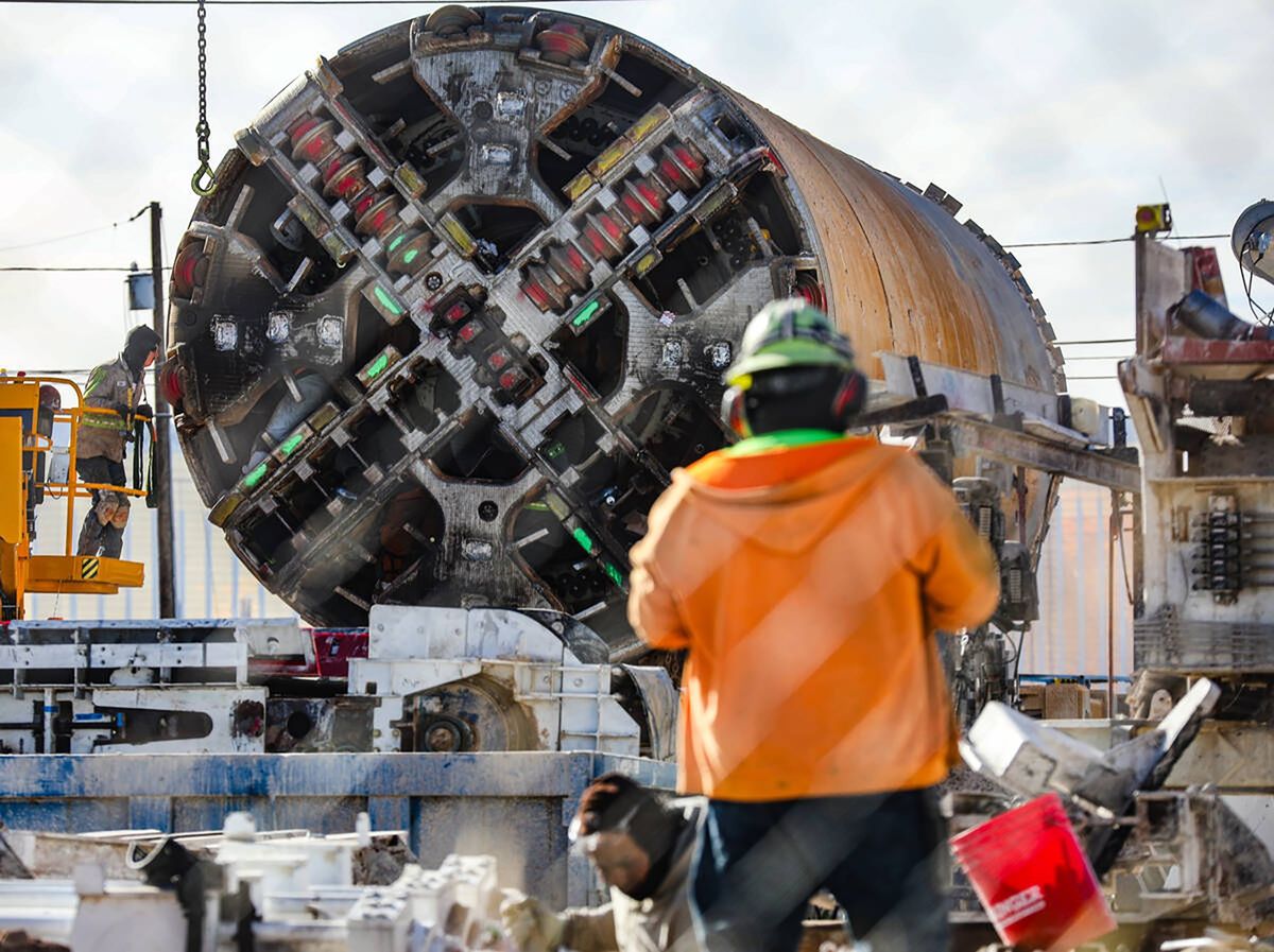 Elon Musk’s Boring Co. is studying a tunnel project to Tesla Gigafactory near Reno | Fortune 1 be8e0820 GettyImages 2036652280
