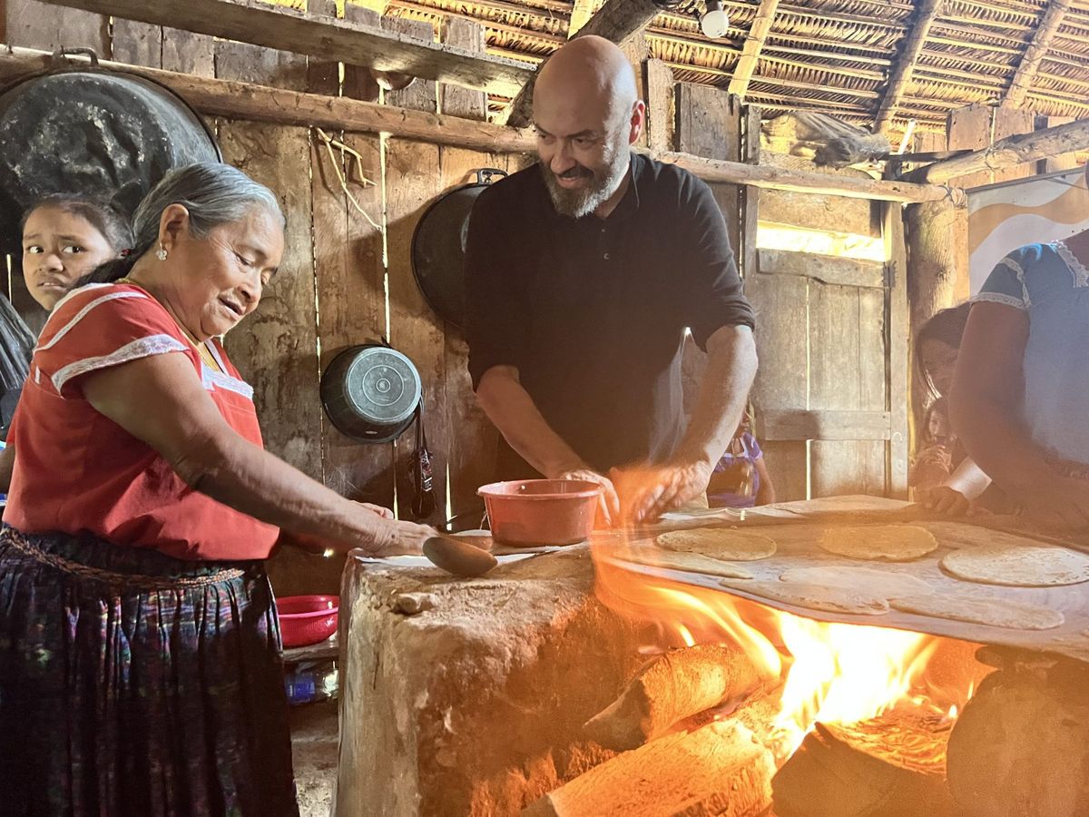 Barcelona restaurant offers tonic to city's overtourism problem 1 d7a7c1db g in Guatemala with a local family. CREDIT GLOBAL HUMANITARIA e1729262022976