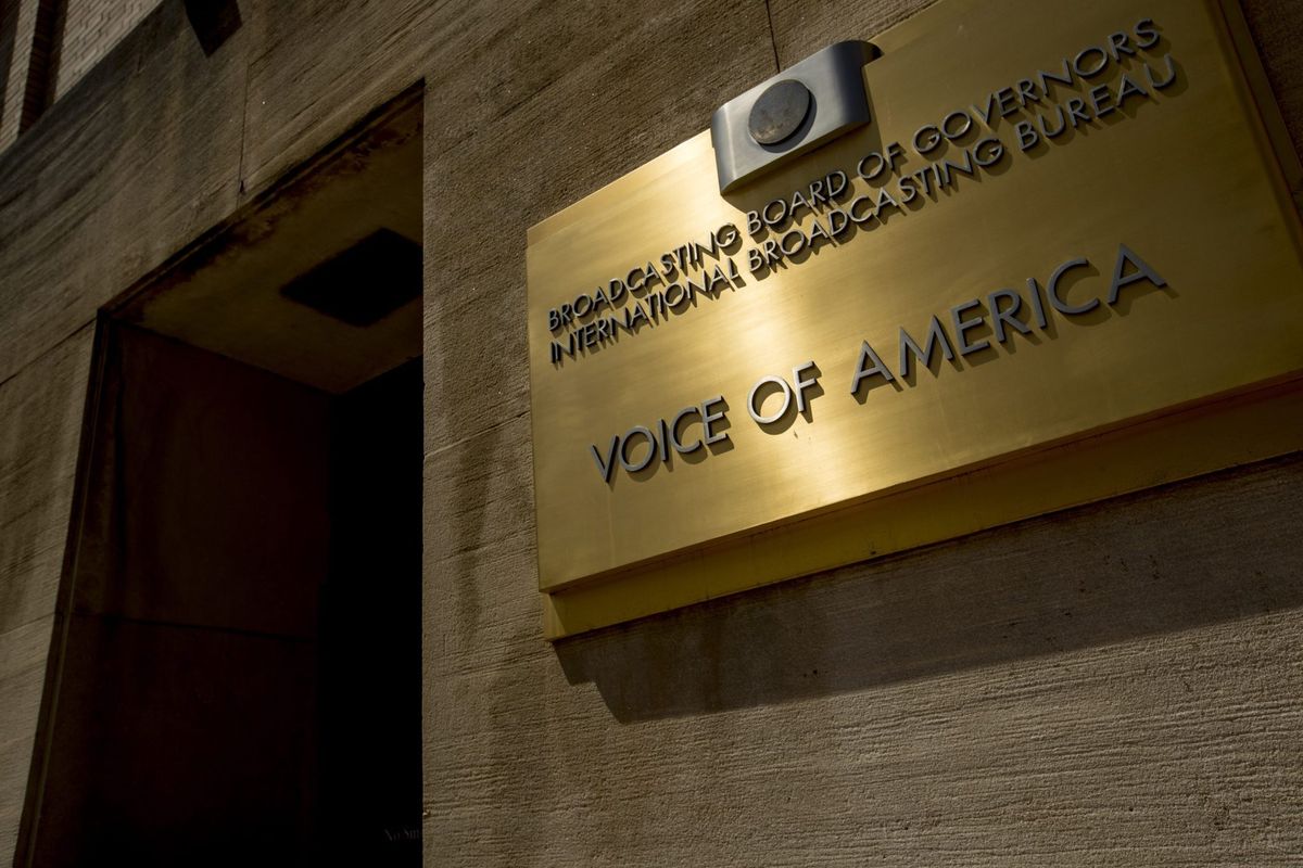 Trump guts staff at Voice of America and other pro-democracy, US-funded media organizations 1 df2ee971 AP25074612692152 e1742076957932