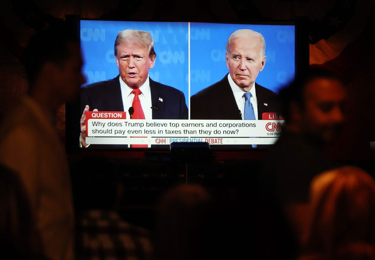 Specialists in relocating Americans to Europe and Canada are seeing the phone ringing off the hook since Trump vs Biden debate 1 e38c9b8c GettyImages 2159608852 e1721985007176
