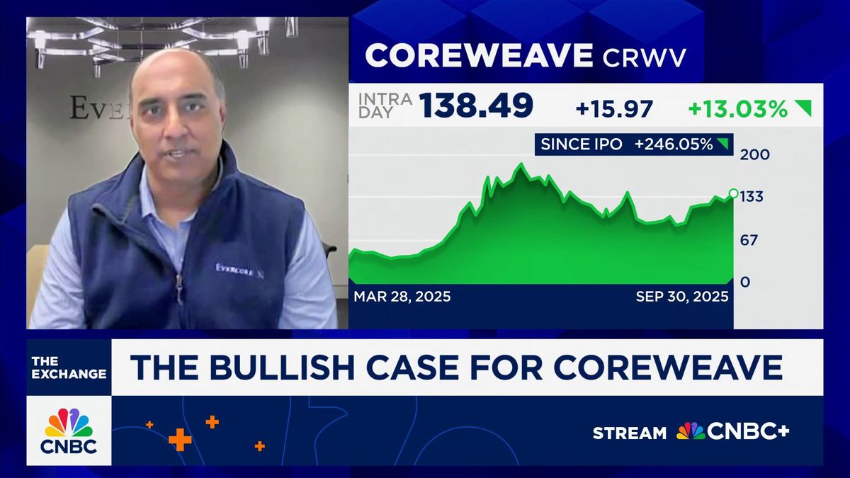 CoreWeave stock rallies as company introduces new AI tools for developers 1 CoreWeave is an at scale AI pure play, says Evercore ISI's Daryanani