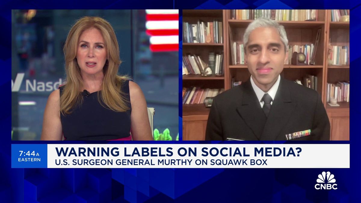 Australia is trying to enforce the first teen social media ban. Governments worldwide are watching. 2 Dr. Vivek Murthy: Social media is one of the key drivers of our youth mental health crisis today