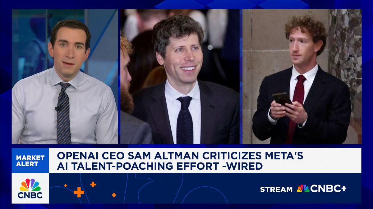 OpenAI CEO Sam Altman says he's 'politically homeless' in July 4 post bashing Democrats 1 OpenAI CEO Sam Altman criticizes Meta's AI talent-poaching effort: Report