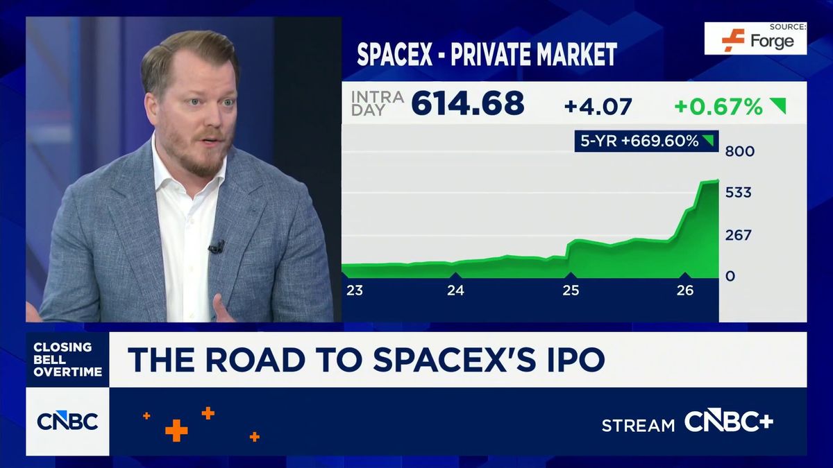 True Anomaly raises $650 million to support space interceptors for Trump's Golden Dome 1 Early SpaceX investor Chad Anderson talks the company's massive potential IPO