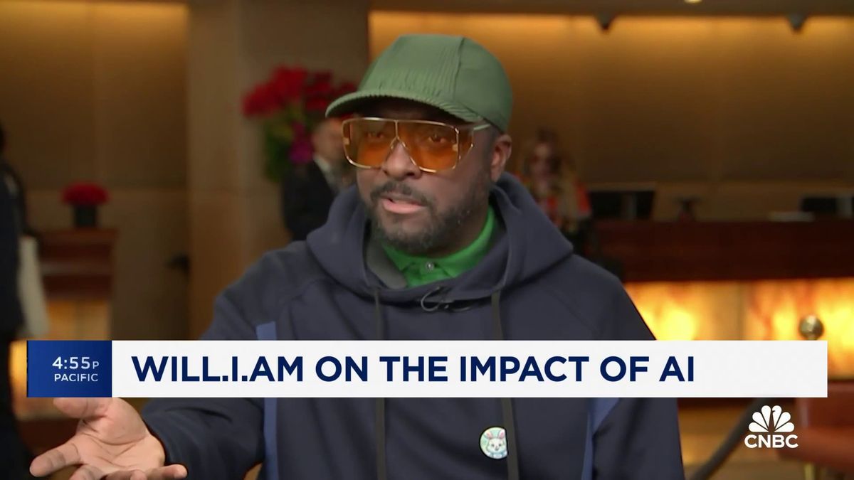 Big Tech is eating as much data as it can to win in AI — but it's not 'winner takes all,' CEO says 2 Global Music Artist will.i.am: Over-regulating AI will stop innovation