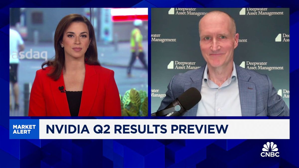 Nvidia has become world's 'most important stock,' adding pressure to upcoming earnings report 1 The significance of AI is still underappreciated by the markets, says Deepwater's Gene Munster