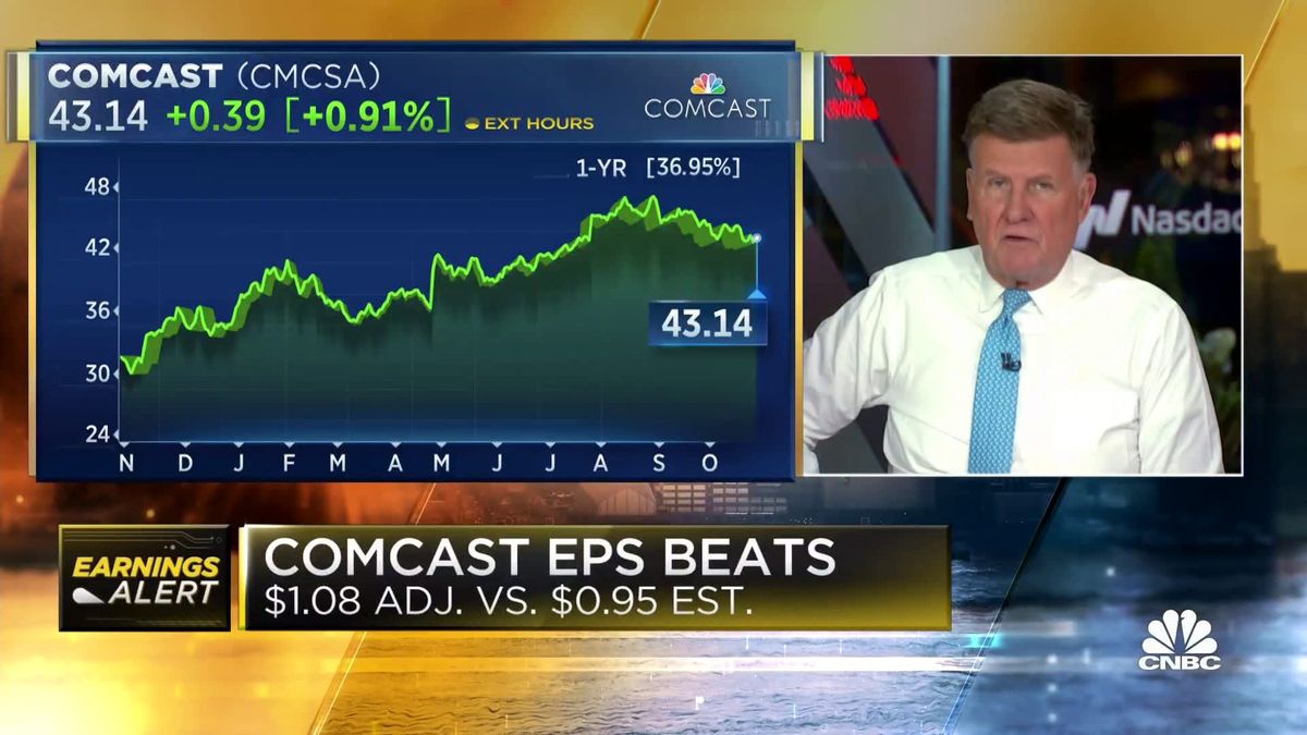 Comcast investors focus on lack of broadband growth as shares slump 1 Comcast revenue and profit top estimates as Universal theme park sales soar