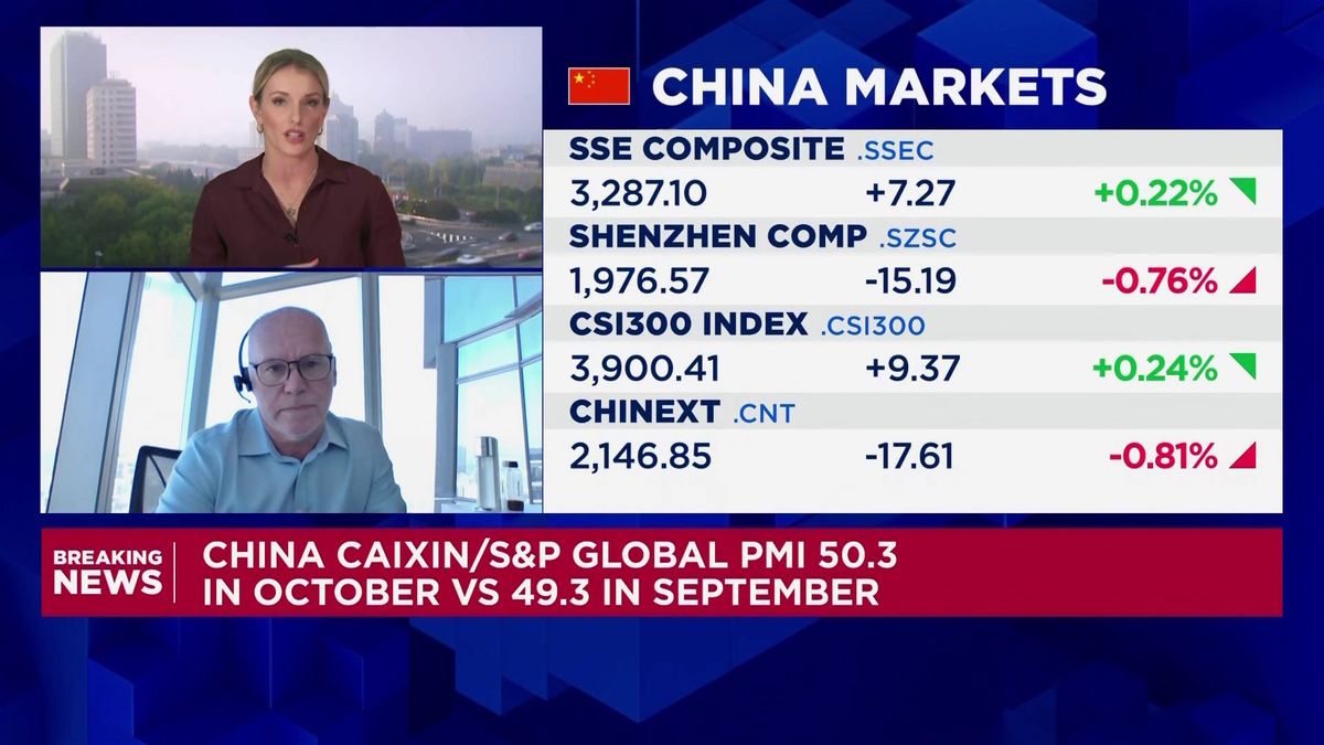 China gears up for a big week as markets await U.S. elections and stimulus details 1 Stimulus in infrastructure and property, not consumer, will be 'much more positive' for China