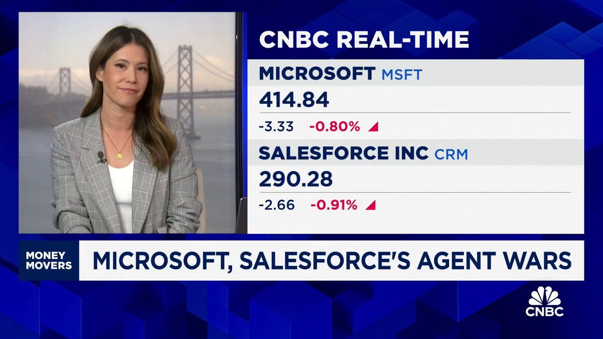 Starboard Value's Jeff Smith says Salesforce has 'a lot more to go' and can increase profitability 1 Microsoft takes aim at Salesforce with new autonomous AI agents