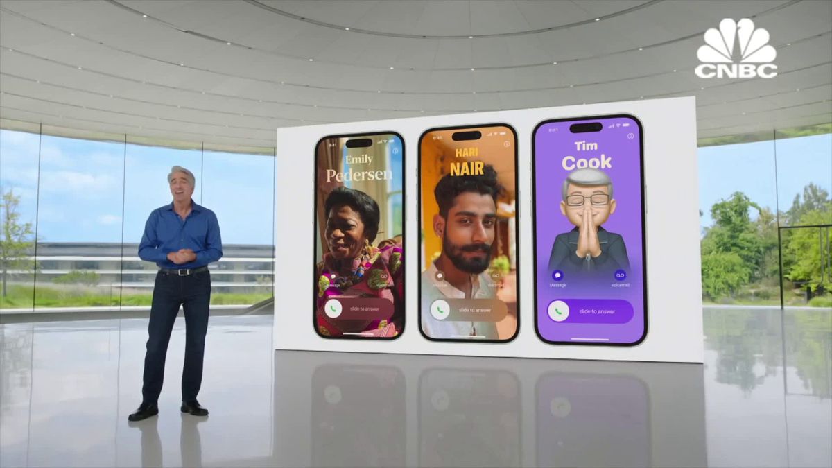 You can now exchange numbers just by tapping iPhones together. Here's how to use it 1 Apple introduces customized contact posters for phone app