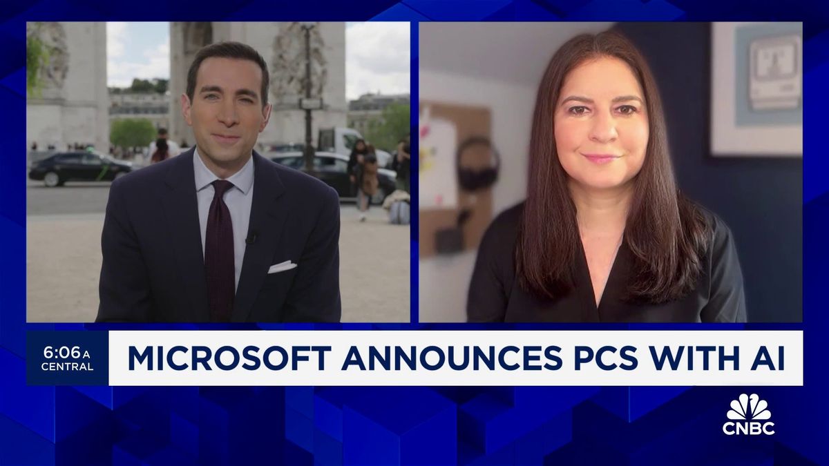 Microsoft's Surface Pro is fine, but it isn't the AI device to change personal computing 1 Microsoft's new PCs with AI is a 'thumbs up,' says WSJ's Joanna Stern