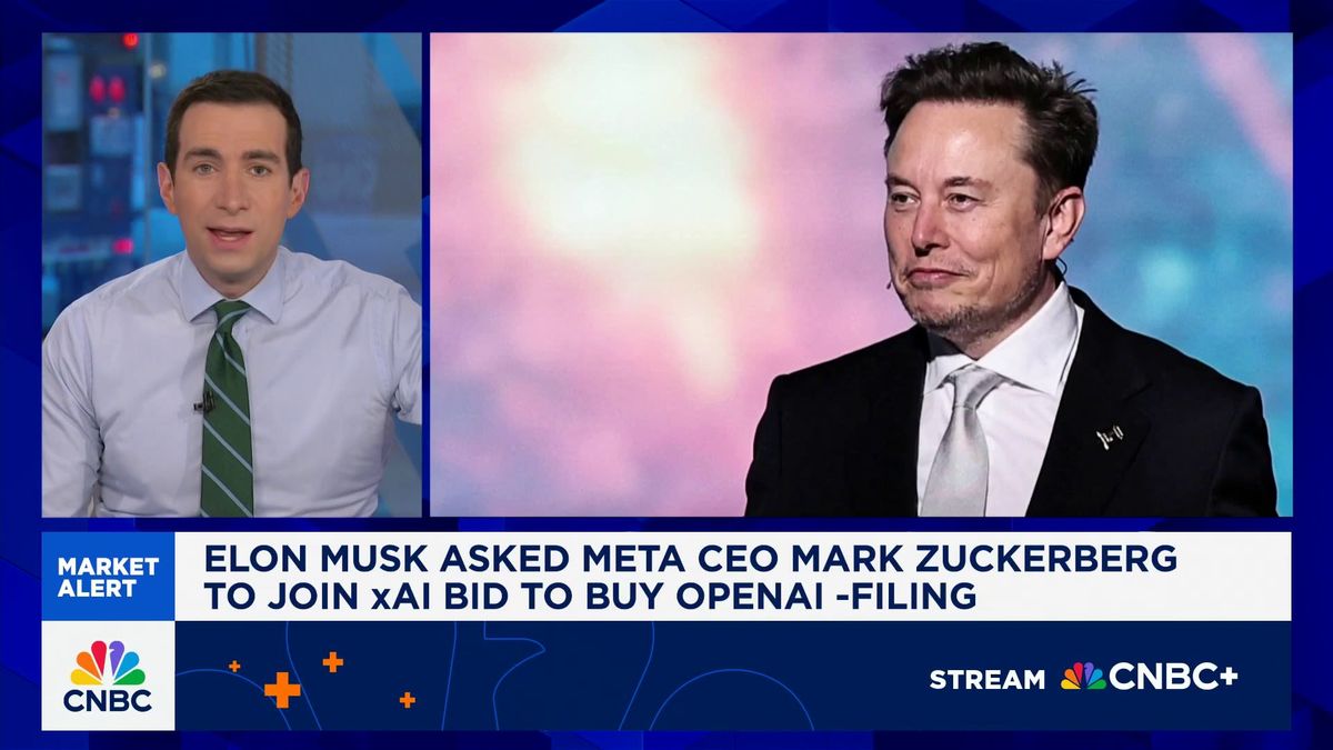 Meta to unveil Hypernova smart glasses with a display, wristband at Connect next month 2 Elon Musk asked Meta CEO Mark Zuckerberg to join xAI bid to buy OpenAI