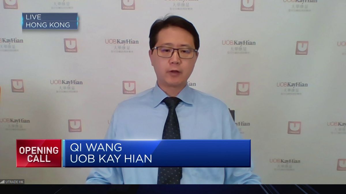 Clocktower's chief strategist says Chinese stocks will likely rally 10% to 15% from here 1 UOB Kay Hian discusses outlook for China's stock markets