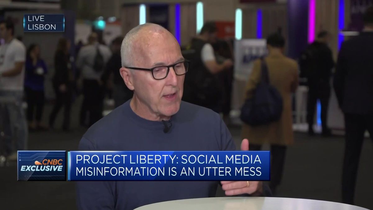 A growing number of tech execs think AI is giving Big Tech 'inordinate' power 2 The internet is broken — and there’s a lot of harm being caused, Project Liberty founder says
