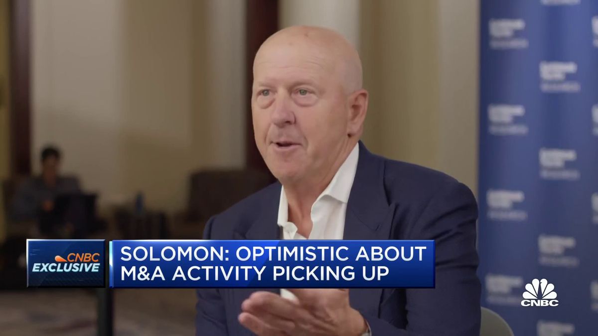 Goldman Sachs CEO David Solomon sees Wall Street rebound if tech IPOs perform 3 Watch CNBC's full interview with Goldman Sachs CEO David Solomon