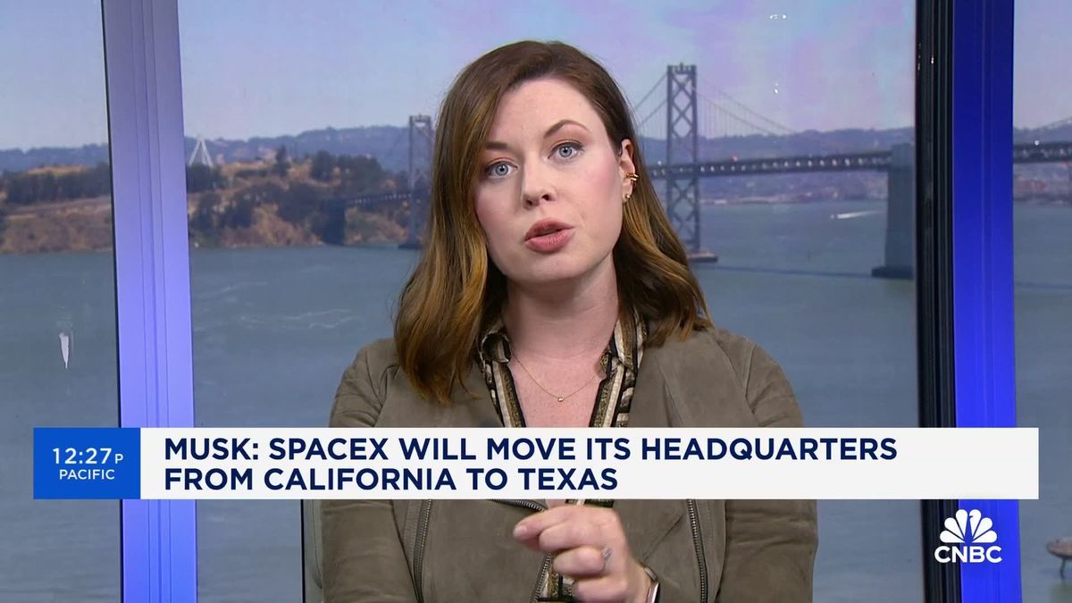 SpaceX repeatedly polluted waters in Texas this year, regulators found 1 Elon Musk: SpaceX will move its headquarters from California to Texas