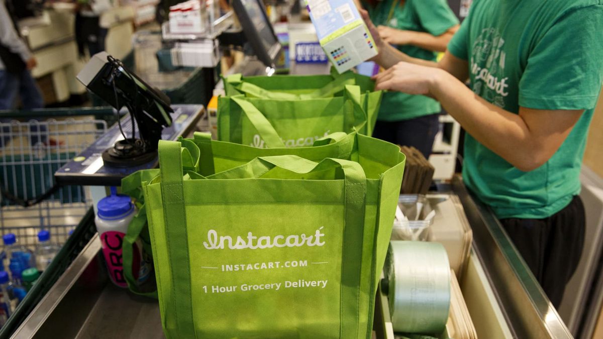 Instacart aiming for valuation of .6 billion to .3 billion in IPO, reports say