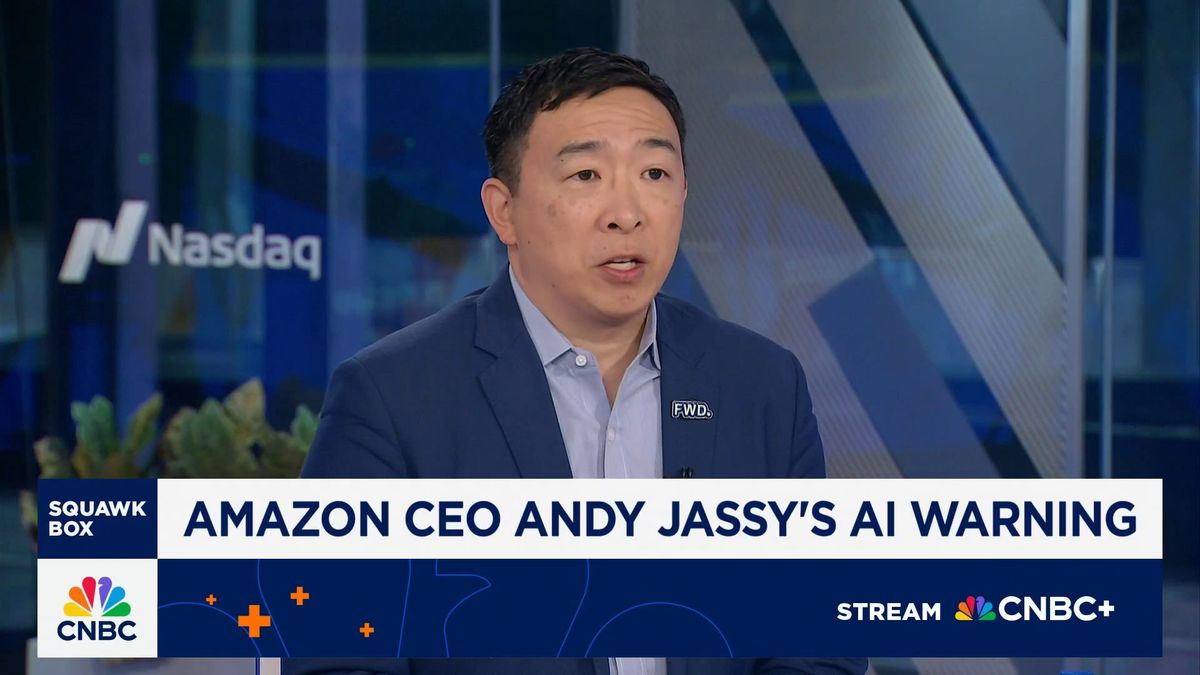 AI avatars in China just proved they are better influencers. It only took a duo 7 hours to rake in more than $7 million 1 AI & future of workforce: Andrew Yang on how the technology will impact jobs